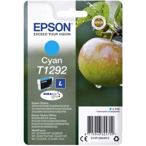 Cartus Cerneala Epson T1292 Cyan, 1-Pack, DURABrite Ultra