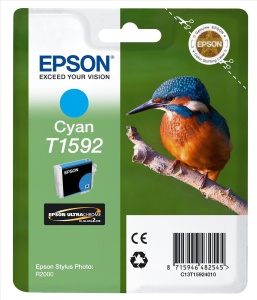 Cartus cerneala Epson T1592 Cyan pentru Stylus Photo R3000