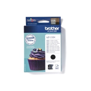 Cartus de cerneala Brother LC-123BK, negru, 600 pagini