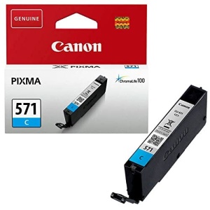 Cartus de cerneala Canon CLI-571 Cyan, calitate superioara, compatibilitate larga - Img 4