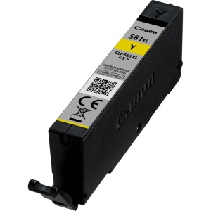 Cartus de Cerneala Canon CLI-581XL, Culoare Galbena, Capacitate 8,3 ml - Img 2