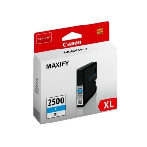Cartus de cerneala Canon PGI-2500 XL C - Cyan 19, 3 ml ORIGINAL pentru imprimante MAXIFY - Img 2
