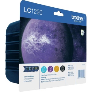 Cartus Original Brother LC1220 - Cyan, Magenta, Galben, Negru