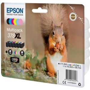 Cartus Tinta Epson 378XL Original, Multipack 6 Culori, Compatibil XP-8500XP-8600XP-8605 - Img 5