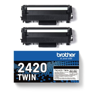 Cartus Toner Original Brother TN-2420TWIN, 6000 pagini, Negru - Img 2