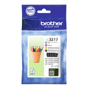 Cartuse Cerneala Brother LC3217, NegruCyanMagentaGalben, 2200 pagini