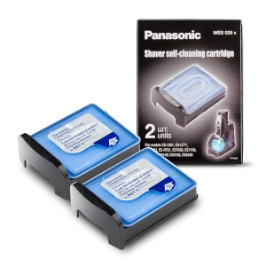 Cartuse de curatare Panasonic WES035K503 pentru aparate de ras electrice, 2 bucati