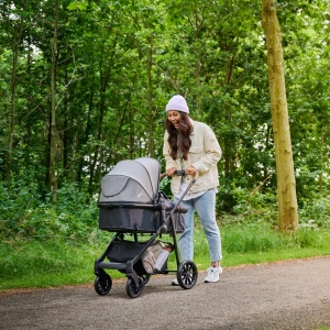 Carucior 3-in-1 Bebeconfort Haze Trio, max. 22 kg, i-Size, culoare Tinted Stone - Img 9