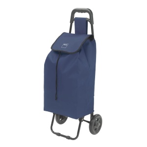 Carucior de cumparaturi Metaltex Daphne, 40 L, design ergonomic, cu roti mari