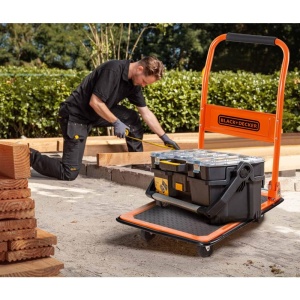 Carucior de transport BLACKDECKER BXWT-H303, max. 80KG, pliabil, 60 x 40 x 80,5 cm - Img 7