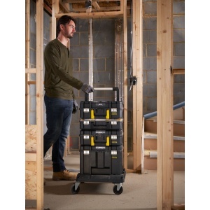 Carucior de transport STANLEY FatMax Pro-Stack, 100 kg, roti pivotante 360 - Img 2