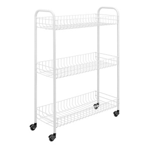 Carucior multifunctional Metaltex 341403, 3 etaje, 56x23x84 cm, design ingust
