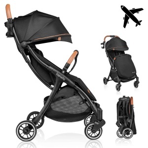 Carucior pentru copii Lionelo Julie One pana la 22 kg spatar si suport picioare reglabile pliere compacta accesorii incluse