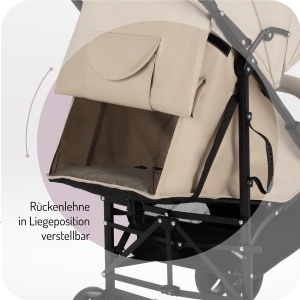 Carucior pentru copii MoMi AKIRA, 5 puncte de siguranta, 8 kg, cu protectie ploaie - Img 5