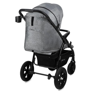 Carucior pentru copii MoMi MIYA, cu 5 puncte de siguranta, 22 kg, roti poliuretan - Img 4
