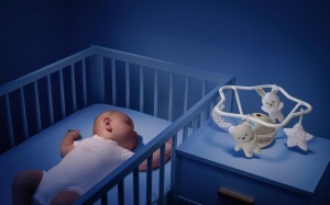 Carusel muzical Chicco First Dreams 3in1 cu proiectie curcubeu si jucarii detasabile - Img 4