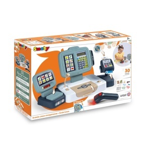 Casa de marcat electronica Smoby XL cu calculator, scanner si 30 accesorii - Img 4