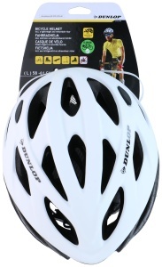 Casca bicicleta Dunlop cu vizier detasabil, marimea L, 58-61 cm, albaneagra - Img 4