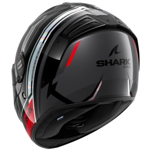 Casca integrala SHARK Spartan RS, negru iridescent cu rosu, XL - Img 2