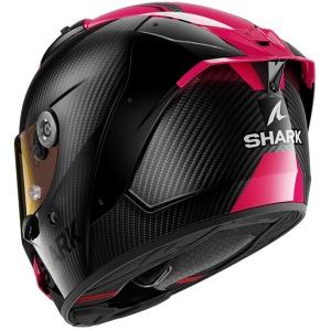 Casca moto SHARK AERON CARBON SKIN Violet Albastru, S - Img 2