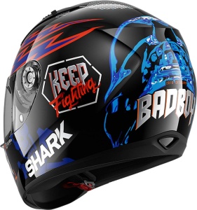Casca moto SHARK Catalan Bad Boy, XL, cu visiera UV380, sistem de demontare rapida - Img 3