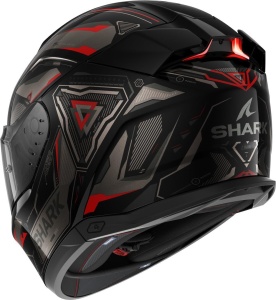 Casca moto SHARK SKWAL i3 LINIK KAR, XS, cu LED-uri si bremslichte active - Img 2