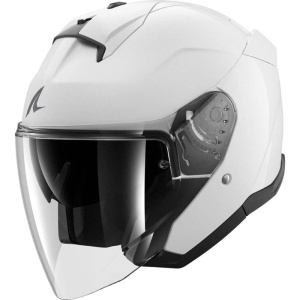 Casca moto SHARK SKWAL JET BLANK Alb Perlat, L, ECE 22-06