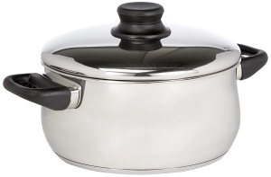 Caserola cu capac Lacor 14322, 22 cm, 4 L, calitate europeana - Img 1