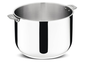 Caserola Lagostina Salvaspazio din inox 1810, 26 cm, pentru toate tipurile de plite