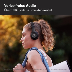 Casti audio Beats Solo 4, Bluetooth, 50 ore autonomie, mattschwarz - Img 5