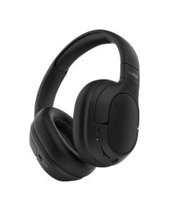 Casti audio Belkin SoundForm Isolate, Noise Cancelling, 60 ore autonomie, negru