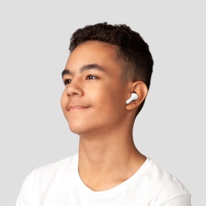 Casti audio Belkin SoundForm Rhythm, wireless, 28 ore autonomie, alb - Img 2