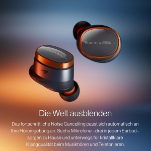 Casti audio Bowers Wilkins Pi8 McLaren Edition, Bluetooth 5.4, Culoare Galvanic Grey - Img 5