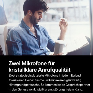 Casti audio Denon AH-C500W Bluetooth, rezistente la apa, negru - Img 3