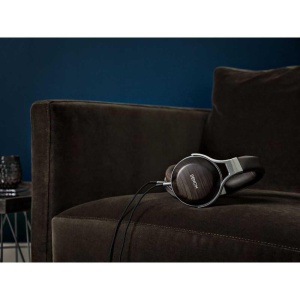 Casti audio Denon AHD5200EM Premium, 50mm, Zebraholz, Piele sintetica - Img 9