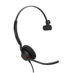 Casti audio Jabra Engage 40 cu microfon, cablu, mono, negru, noise cancelling - Img 4