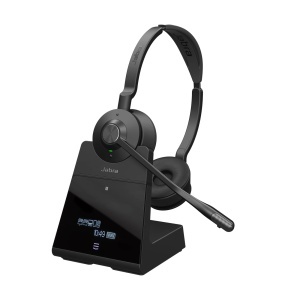 Casti audio Jabra Engage 75 SE Stereo, DECT, Negru, pentru apeluri profesionale