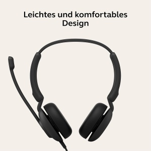 Casti audio Jabra Evolve 10 cu microfon cu anulare a zgomotului, USB-A, negru - Img 4