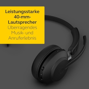 Casti audio Jabra Evolve2 65, mono, Bluetooth 5.0, noise cancelling, negru - Img 7
