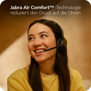 Casti audio Jabra Evolve3 45 Mono cu microfon, Bluetooth, USB-A, confort sporit - Img 3