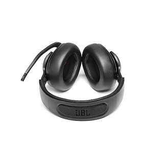 Casti audio JBL Quantum 400 cu microfon detasabil, 3,5 mm si USB, negru - Img 2