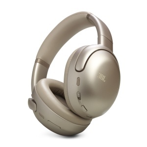 Casti audio JBL Tour One M3, Bluetooth, Noise Cancelling, 70 ore autonomie, Latte