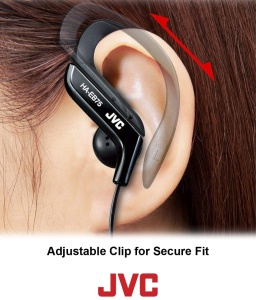 Casti audio JVC HA-EB75-BN-U, sport, spritzwasserschutz IPX2, negru - Img 2