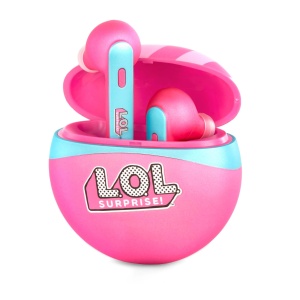 Casti audio L.O.L. Surprise fara fir pentru copii, 3D stereo, design ergonomic