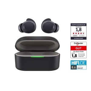 Casti audio LG xboom Buds, Bluetooth 5.4, ANC, Negru - Img 2