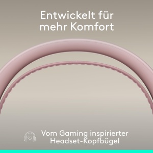 Casti audio Logitech Zone Wireless 2 ES pentru Business, Bluetooth, ANC, Roz - Img 7