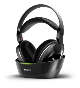 Casti audio Philips SHD885012 Wireless HiFi, Negru, Sunet de Inalta Rezolutie