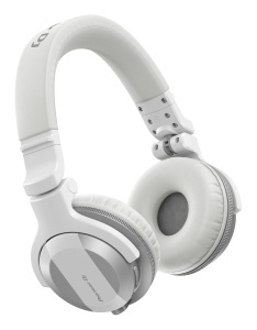 Casti audio Pioneer DJ HDJ-CUE1BT-W, Bluetooth, Alb, Sunet de calitate