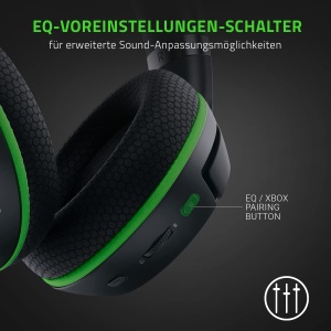 Casti audio Razer Kaira Pro, wireless, 50mm, negru-verde - Img 6