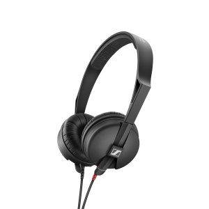 Casti audio Sennheiser HD 25 Light, design minimalist, negru, cablu detasabil